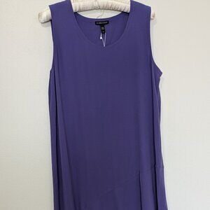 Eileen Fisher Silk Georgette Crepe Dress - NWT